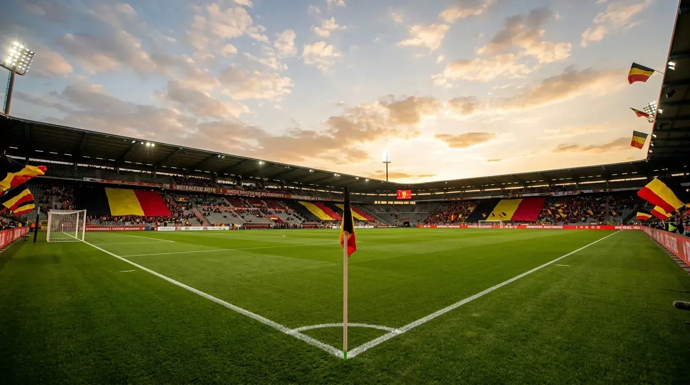 De Rode Duivels tijdens een WK 2026 kwalificatiewedstrijd